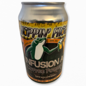 Hoppin´ Frog, Infusion A, Coffee Porter,  0,355 l.  6,2% - Best Of Beers