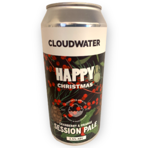 Cloudwater, Happy Christmas, Session Pale, Cranberry & Orange,  0,44 l.  3,5% - Best Of Beers